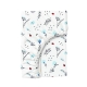 Простирадло на резинці 150x200 BLUE WILDFLOWERS