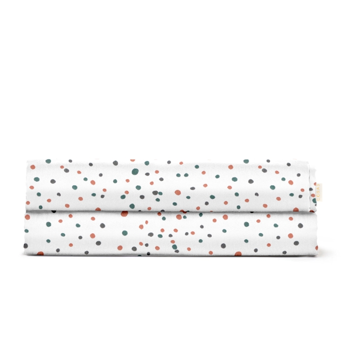 Простирадло полуторне 155х240 COLOR DOTS