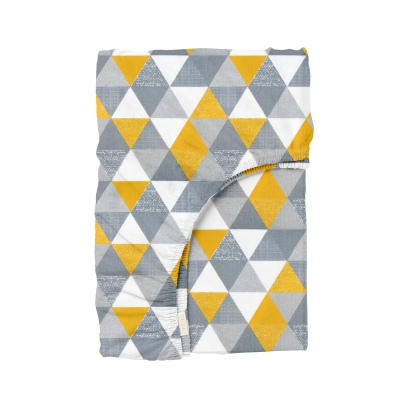 Простирадло на резинці 90x190x25 TRIANGLES