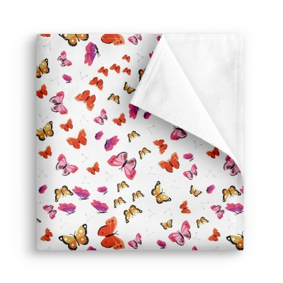 Багаторазова непромокаюча пелюшка 70х120 BUTTERFLIES