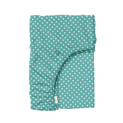 Простирадло на резинці 80х160 WHITE DOTS