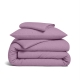Підліткова постільна білизна фланель з простирадлом на резинці AMETHYST CS2