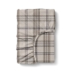 Простирадло на резинці фланель 160х200 SAND TARTAN
