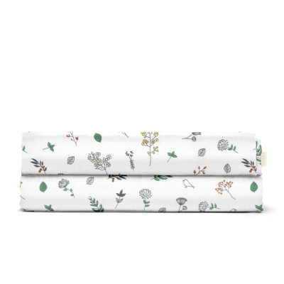 Дитяче простирадло 110х160 WILDFLOWERS CS3