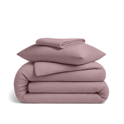 Дитяча постільна білизна муслін в ліжечко CAMELLIA CS1