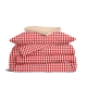 Дитяча постільна білизна в ліжечко RED CHECK