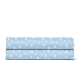Дитяче простирадло 110х160 LIGHT BLUE STARFALL CS1