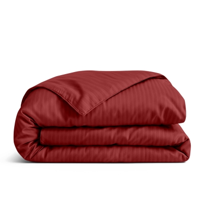 Півтораспальний підодіяльник сатин 145х210 BURGUNDY