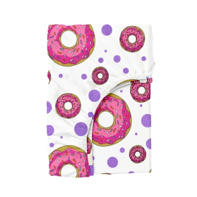 Простирадло на резинці 90х200 SWEET DONUT