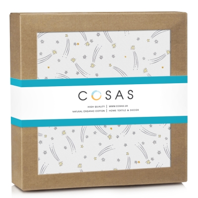 Дитячий непромокаючий наматрацник 60х120 FIREWORK