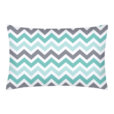 Наволочка на подушку 50х50 ZIGZAG MINT GREY