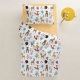 Дитяча постільна білизна в ліжечко COLORFUL ANIMALS