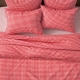 Підліткова постільна білизна з простирадлом на резинці CHERRY MINI CHECK CS2