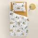 Дитяча постільна білизна в ліжечко FOREST CATS CS5