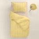 Підковдра двоспальна 175х210 YELLOW CHECK