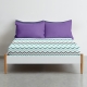 Простирадло на резинці 90х200 MINT ZIGZAG