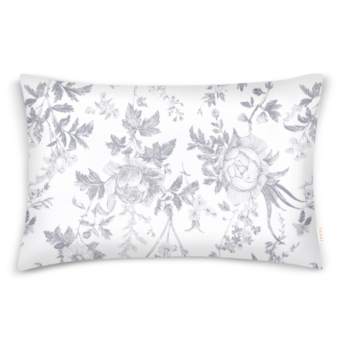 Двоспальна постільна білизна з простирадлом на резинці VINTAGE PEONIES CS2