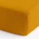 Простирадло на резинці муслін 200x220 ORANGE