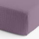 Простирадло на резинці муслін 200x200x30 AMETHYST