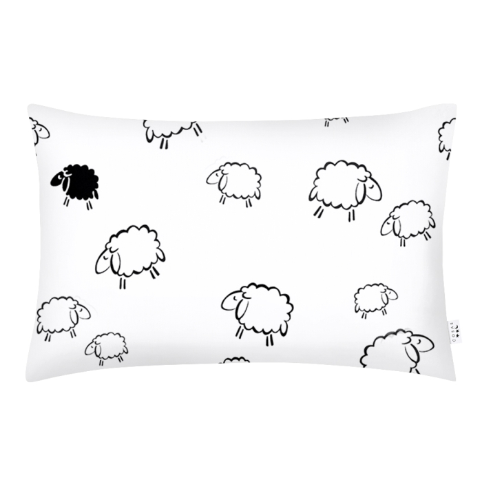 Євро постільна білизна з простирадлом на резинці BLACK SHEEP CS4