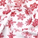 Простирадло на резинці фланель 90х200 SNOWFLAKES CS2