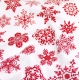 Простирадло на резинці фланель 90х200 SNOWFLAKES CS2