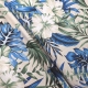 Двоспальна постільна білизна з простирадлом на резинці TTROPICAL PALM CS7