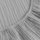 Підліткова постільна білизна муслін з простирадлом на резинці GRAPHITE