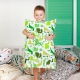 Дитяча постільна білизна в ліжечко GREEN DINO