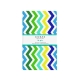 Простирадло на резинці в дитяче ліжечко 60х120 MULTICOLOR ZIGZAG