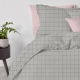 Півтораспальний підодіяльник 145х210 GREY GEOMETRY