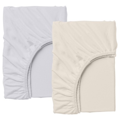 Набір простирадло на резинці 140х200 BEIGE / GREY