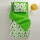 Дитяча постільна білизна в ліжечко GREEN DINO