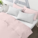 Набір наволочок на подушку 50х70 та 40х60 ROSE / WHITE DOTS