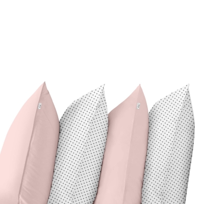 Набір наволочок на подушку 50х70 та 40х60 ROSE / WHITE DOTS