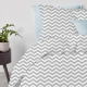 Набір наволочок на подушку 50х70 GREY ZIGZAG