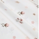 Двоспальна постільна білизна з простирадлом на резинці TINY FLOWERS CS1