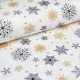 Двоспальна постільна білизна фланель з простирадлом на резинці WINTER
