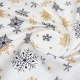 Двоспальна постільна білизна фланель з простирадлом на резинці WINTER