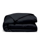 Півтораспальний підодіяльник сатин BLACK SATIN