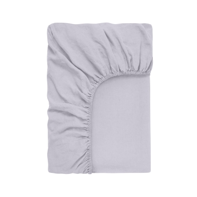 Простирадло на резинці з вареної бавовни 160х200х30 PEARL