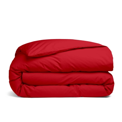 Дитяча підковдра з вареної бавовни BURGUNDY