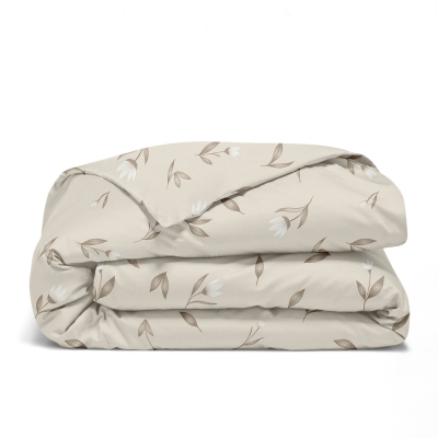 Підковдра двоспальна 175х210 BEIGE FLORAL