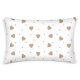 Наволочка на подушку 40х60 BEIGE HEARTS