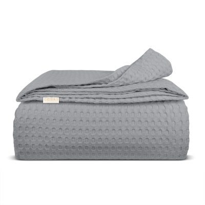 Плед покривало 230х240 Smoky Waffle Weave