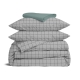 Полуторна постільна білизна GREY GEOMETRY CS5