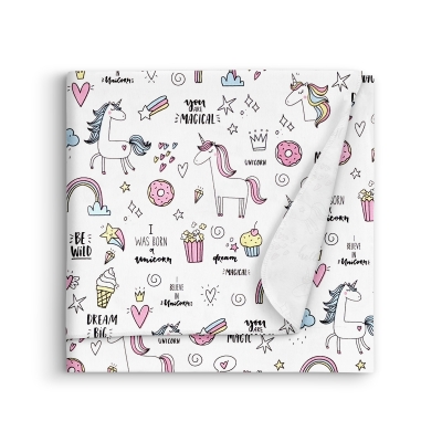 Фланелеві пелюшки 100х120 UNICORN SWEET