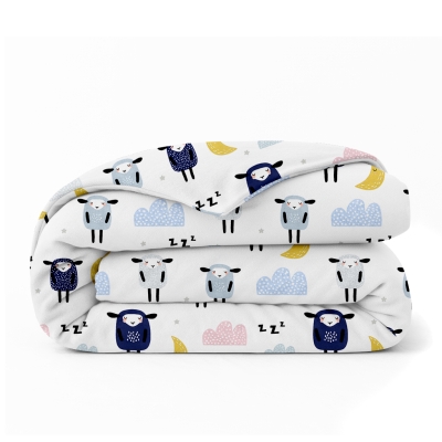 Підковдра дитяча фланель 110х140 SHEEP BLUE