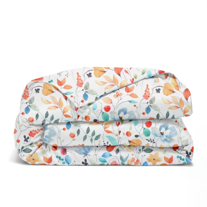 Підковдра полуторна 160х220 AQUARELLE FLOWERS CS1