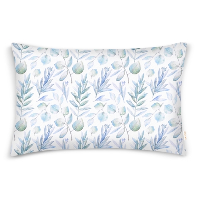 Наволочка на подушку 40х60 BLUE LEAVES